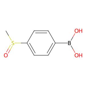 aladdin 阿拉丁 M181944 4-甲基亚磺酰基苯基硼酸 166386-48-7 97%