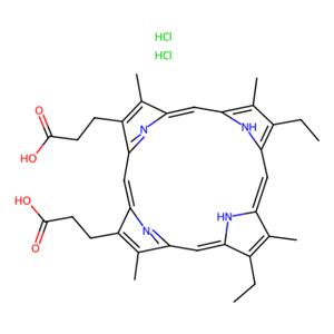 中卟啉 IX 二盐酸盐,Mesoporphyrin IX dihydrochloride