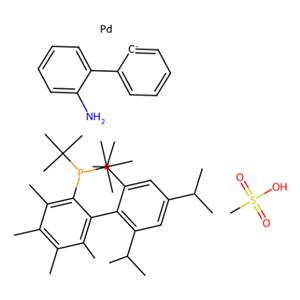 aladdin 阿拉丁 M282940 甲烷磺酰基（2-二叔丁基膦基-3,4,5,6-四甲基-2''，4''，6''-三异丙基联苯）（2''-氨基-1,1''-联苯-2-基）钯（II） 1507403-85-1 95%
