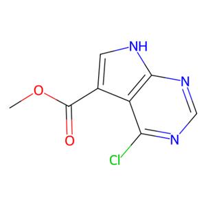 4-氯-7H-吡咯并[2,3-d]嘧啶-5-羧酸甲酯,Methyl 4-chloro-7H-pyrrolo[2,3-d]pyrimidine-5-carboxylate
