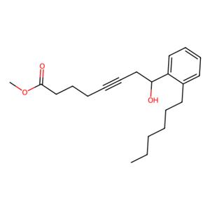 8-羟基-8-（2-戊基-氧苯基）-辛基5-炔酸甲酯,Methyl-8-hydroxy-8-(2-pentyl-oxyphenyl)-oct-5-ynoate