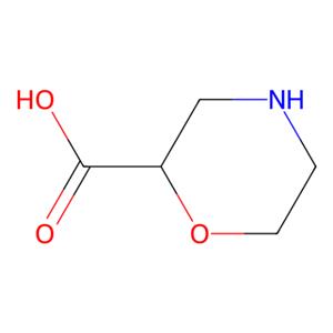 aladdin 阿拉丁 M348787 吗啉-2-羧酸盐酸盐 300582-83-6 ≥95%