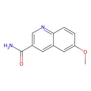 aladdin 阿拉丁 M349277 6-甲氧基喹啉-3-羧酰胺 71083-30-2 97%
