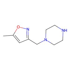 1-[(5-甲基异恶唑-3-基)甲基]哌嗪,1-[(5-methylisoxazol-3-yl)methyl]piperazine