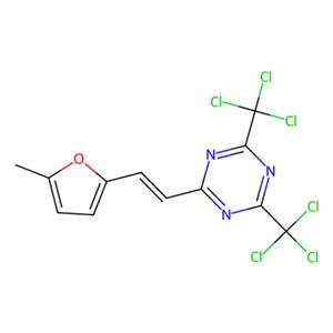 2-[2-(5-甲基呋喃-2-基)乙烯基]-4,6-双(三氯甲基)-1,3,5-三嗪,2-[2-(5-Methylfuran-2-yl)vinyl]-4,6-bis(trichloromethyl)-1,3,5-triazine