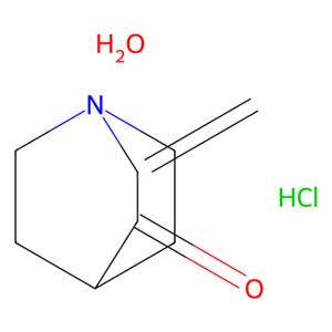 aladdin 阿拉丁 M468100 2-亚甲基-3-奎宁环酮盐酸盐水合物 207556-03-4 96%