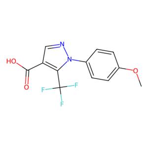 aladdin 阿拉丁 M469924 1-(4-甲氧基苯基)-5-(三氟甲基)-1H-吡唑-4-羧酸 98534-83-9 97%