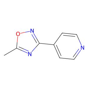 aladdin 阿拉丁 M471761 5-甲基-3-(4-吡啶基)-1,2,4-恶二唑 10350-70-6 97%,试剂级