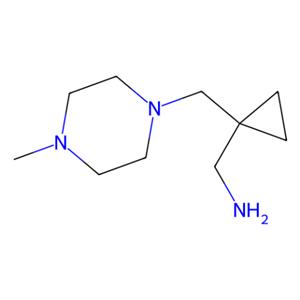 ((1-[(4-甲基-1-哌嗪基)甲基]环丙基)甲基)胺,((1-[(4-Methyl-1-piperazinyl)methyl]cyclopropyl)methyl)amine