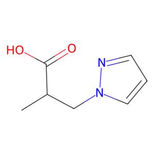 2-甲基-3-(1H-吡唑-1-基)丙酸,2-Methyl-3-(1H-pyrazol-1-yl)propanoic acid