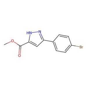 aladdin 阿拉丁 M479503 3-(4-溴苯基)-1H-吡唑-5-羧酸甲酯 78842-74-7 试剂级