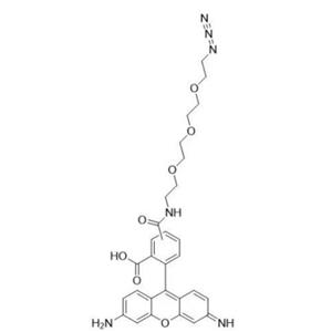 罗丹明110缀合的PEG叠氮化物,Azide-fluor 488