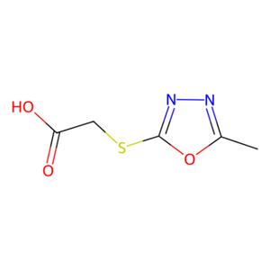 [(5-甲基-1,3,4-惡二唑-2-基)硫代]乙酸,[(5-Methyl-1,3,4-oxadiazol-2-yl)thio]acetic acid