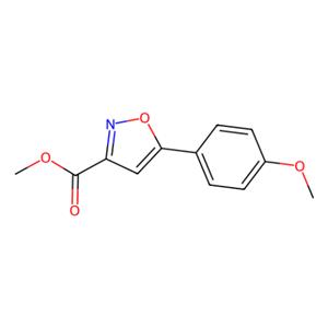 aladdin 阿拉丁 M481640 5-(4-甲氧基苯基)异恶唑-3-羧酸甲酯 试剂级