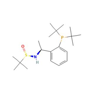 aladdin 阿拉丁 S398950 [S(R)]-N-[(S)-1-[2-(二叔丁基膦)苯基]乙基]-2-叔丁基亚磺酰胺 ≥95%