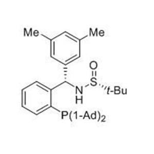 [S(R)]-N-[(S)-(3,5-二甲基苯基)[2-(二金刚烷基膦)苯基]甲基]-2-叔丁基亚磺酰胺,[S(R)]-N-[(S)-(3,5-Dimethylphenyl)[2-(Diadamantanphosphino)phenyl]methyl]-2-methyl-2-propanesulfinamide