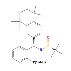 aladdin 阿拉丁 S399104 [S(R)]-N-[(S)-[2-(二金刚烷基膦)苯基](5,6,7,8-四氢-5,5,8,8-四甲基-2-萘基)甲基]-2-叔丁基亚磺酰胺 ≥95%