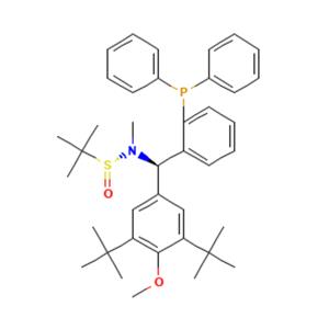 [S(R)]-N-[(R)-[3,5-二叔丁基-4-甲氧基苯基][2-(二苯基膦)苯基]甲基]-N-甲基-2-叔丁基亚磺酰胺,[S(R)]-N-[(R)-[3,5-Bis(1,1-dimethylethyl)-4-methoxyphenyl][2-(diphenylphosphino)phenyl]methyl]-N,2-dimethyl-2-propanesulfinamide