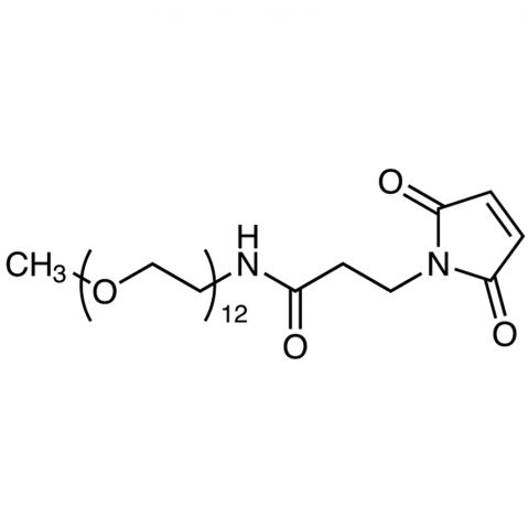 甲基-PEG12-馬來酰亞胺,Methyl-PEG12-Maleimide