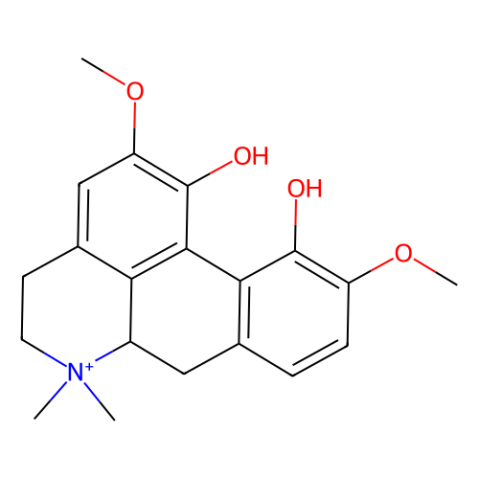 木蘭花堿,Magnoflorine chloride