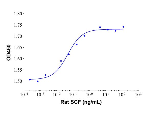Recombinant Rat SCF Protein,Recombinant Rat SCF Protein