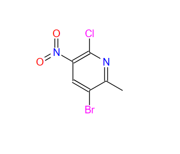 2-氯-3-硝基-5-溴-6-甲基吡啶,3-Bromo-6-chloro-2-methyl-5-nitropyridine