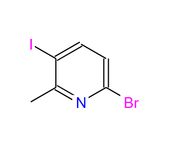 6-溴-3-碘-2-甲基吡啶,6-broMo-3-iodo-2-Methylpyridine