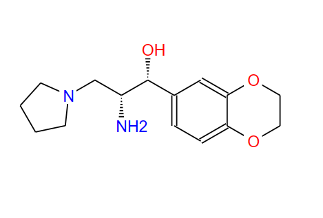 依利格鲁司特中间体5,(1R,2R)-2-amino-1-(2,3-dihydrobenzo[b][1,4]dioxin-6-yl)-3-(pyrrolidin-1-yl)propan-1-ol