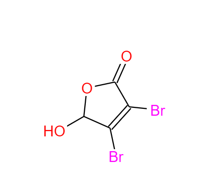 3,4-二溴-5-羟基呋喃-2(5h)-酮,3,4-dibromo-5-hydroxyfuran-2(5H)-one