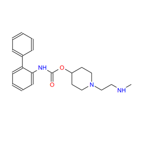 743460-48-2；1-(2-(甲基氨基)乙基)哌啶-4-基[1,1’-联苯基]-2-基氨基甲酸酯