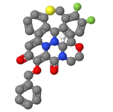 巴洛沙韦中间体,(R)-7-(Benzyloxy)-12-((S)-7,8-difluoro-6,11-dihydrodibenzo[b,e]thiepin-11-yl)-3,4,12,12a-tetrahydro-1H-[1,4]oxazino[3,4-c]pyrido[2,1-f][1,2,4]triazine-6,8-dione