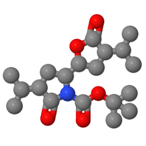 阿利吉仑手性中间体,(3S,5S)-3-isopropyl-5-((2S,4S)-4-isopropyl-5-oxotetrahydro-furan-2-yl)-2-oxopyrrolidine-1-carboxylic acid tert-butyl ester