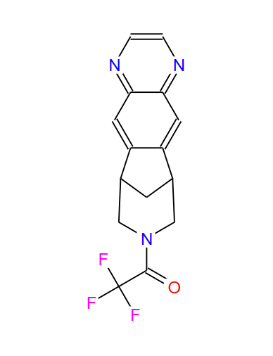7,8,9,10-四氢-8-(三氟乙酰基)-6,10-甲桥-6H-吡嗪并[2,3-h][3]苯并氮杂卓,7,8,9,10-Tetrahydro-8-(trifluoroacetyl)-6,10-methano-6H-pyrazino[2,3-h][3]benzazepine