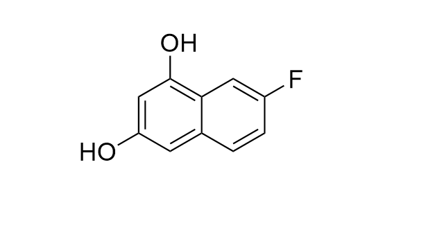 7-氟-1,3-萘二醇,7-Fluoronaphthalene-1,3-diol