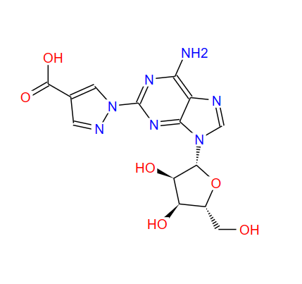 2-（4-羧基-1H-吡唑-1-基）腺苷,2-(4-Carboxy-1H-pyrazol-1-yl)adenosine