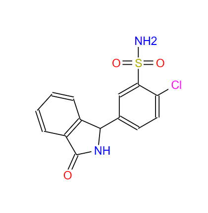 2-氯-5-（2,3-二氢-3-氧代-1H-异吲哚-1-基）苯磺酰胺,Benzenesulfonamide, 2-chloro-5-(2,3-dihydro-3-oxo-1H-isoindol-1-yl)