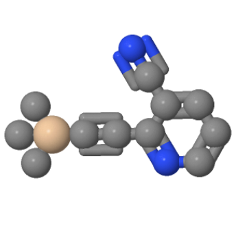 2-((三甲基甲硅烷基)乙炔基)烟腈,2-TRIMETHYLSILANYLETHYNYL-3-CYANOPYRIDINE