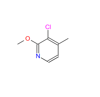 3-氯-2-甲氧基-4-甲基吡啶,3-Chloro-2-methoxy-4-methylpyridine