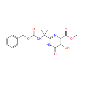 519032-08-7;2-(2-(苄氧基羰基氨基)丙-2-基)-5-羟基-6-氧代-1,6-二氢嘧啶-4-甲酸甲酯