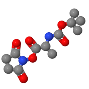 N-[(叔丁氧基)羰基]-D-丙氨酸 2,5-二氧代-1-吡咯烷基酯；34404-33-6