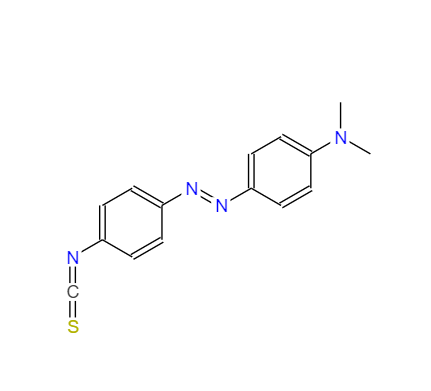 4-N,N-二甲基氨基偶氮苯-4`-异硫-氰化物；4-(N,N-二甲基氨基)偶氮苯-4'-异硫氰酸酯,4-(N,N-DIMETHYLAMINO)AZOBENZENE-4'-ISOTHIOCYANATE