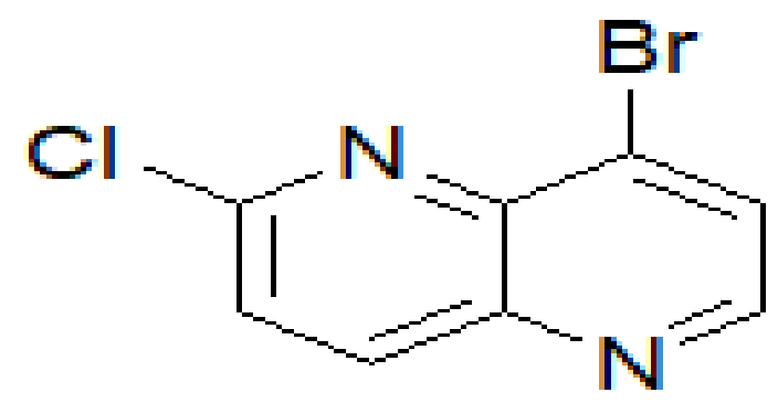 8-bromo-2-chloro-1,5-naphthyridine,8-bromo-2-chloro-1,5-naphthyridine