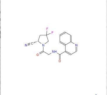 (S)-N-[2-(2-氰基-4,4-二氟-1-吡咯烷基)-2-氧代乙基]喹啉-4-甲酰胺,UAMC1110,  (S)-N-(2-(2-cyano-4,4-difluoropyrrolidin- 1-yl)- 2-oxoethyl)quinoline-4-carboxamide