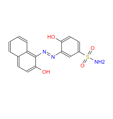 4-羟基-3-[(2-羟基-1-萘基)偶氮基]苯磺酰胺,4-hydroxy-3-[(2-hydroxy-1-naphthyl)azo]benzenesulphonamide