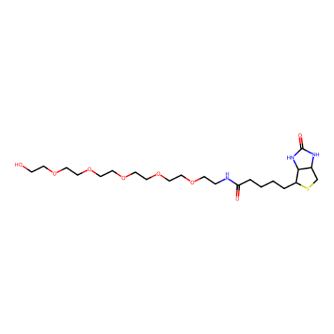 (3AS,4S,6AR)-六氢-N-(17-羟基-3,6,9,12,15-五氧杂十七烷-1-基)-2-氧代-1H-噻吩并[3,4-D]咪唑-4-戊酰胺,(+)-Biotin-PEG?-OH
