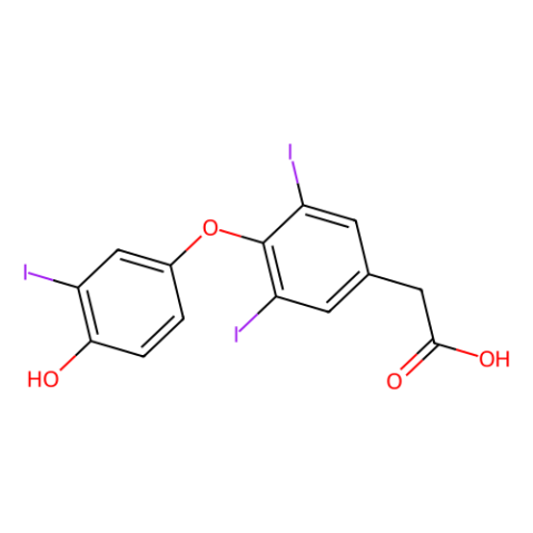 替拉曲可,3,3′,5-Triiodothyroacetic acid