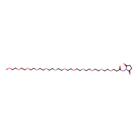 甲基-PEG12-NHS酯,Methyl-PEG12-NHS Ester