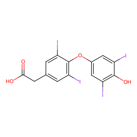 3,3',5,5'-四碘甲腺-乙酸,3，5，3’，5’-Tetraiodo Thyroacetic Acid