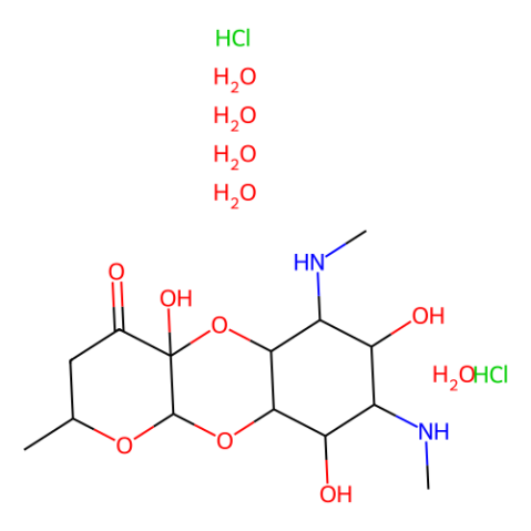 盐酸大观霉素五水合物,Spectinomycin pentahydrate dihydrochloride