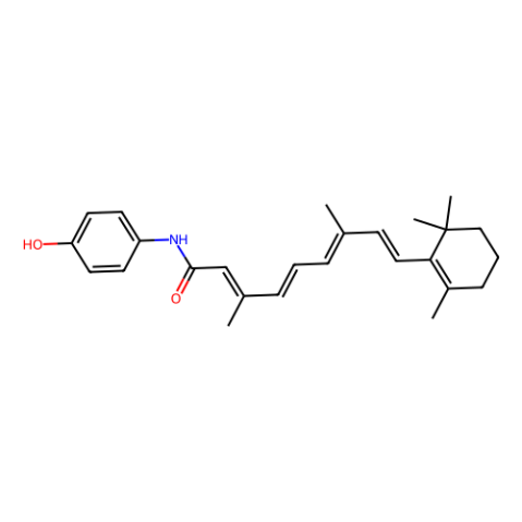 全反式-N-(4-羟苯基)维甲酸,Fenretinide